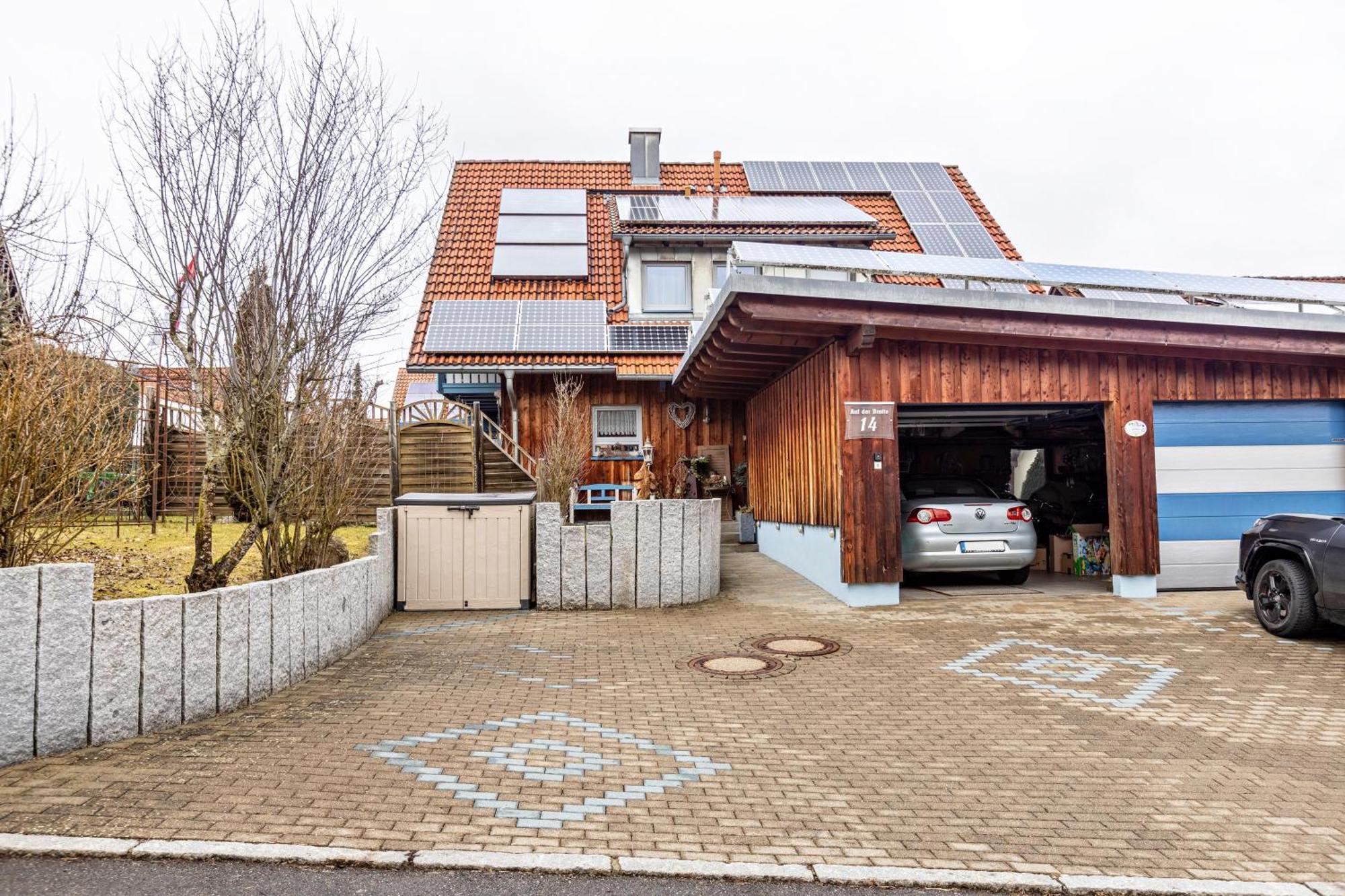 Ferienwohnung Im Holzhaus Donaueschingen Eksteriør billede